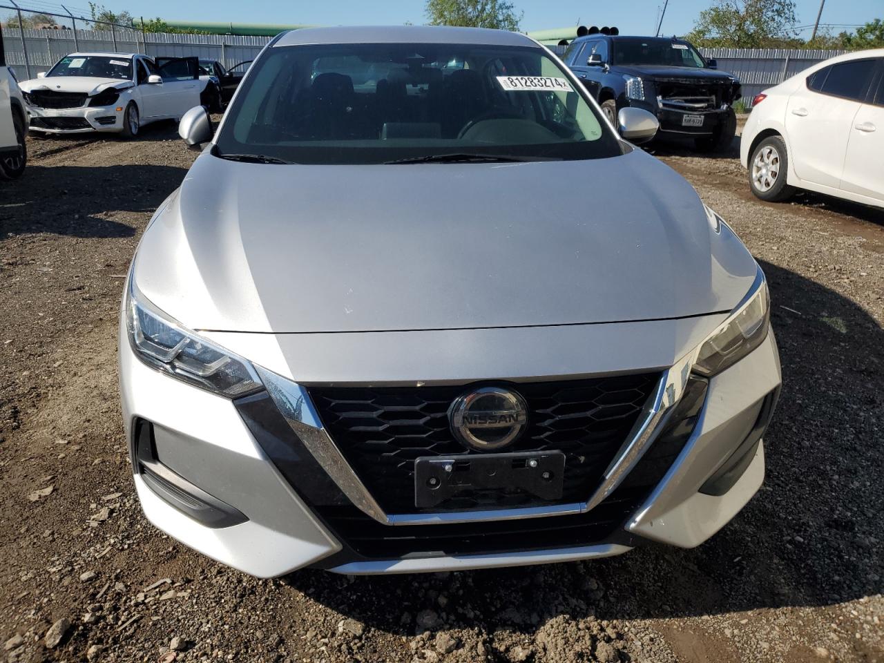 2021 Nissan Sentra VIN 3N1AB8CV1MY260796 Copart auction photo, rear end / side damage thumbnail 5