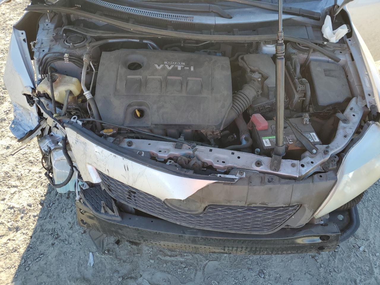 2010 Toyota Corolla VIN 1NXBU4EE5AZ382279 Copart auction photo, front end damage thumbnail 13