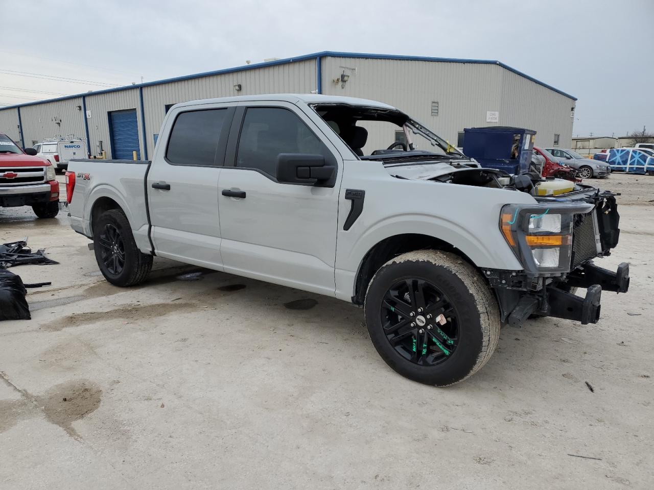 2023 Ford F-150 VIN 1FTEW1C57PKD28418 Copart auction photo, front end / all over damage thumbnail 4