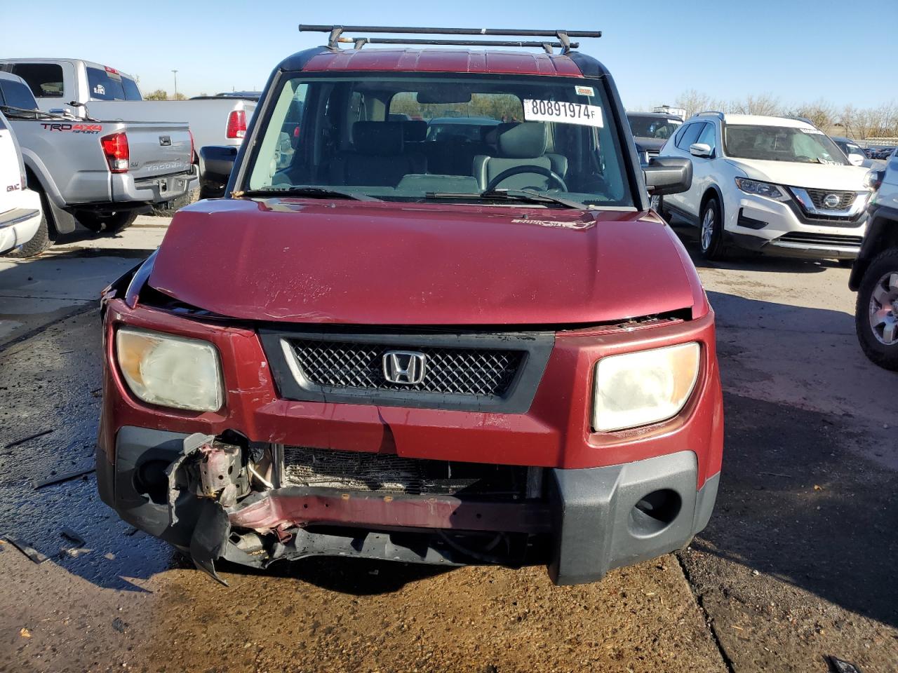 2006 Honda Element VIN 5J6YH28776L018313 Copart auction photo, front end damage thumbnail 5