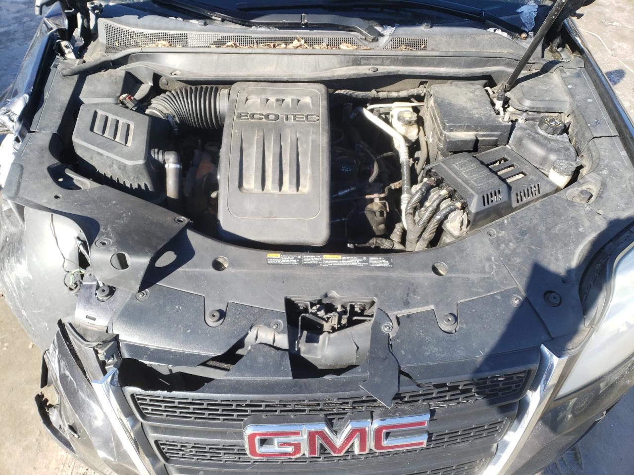 2014 GMC Terrain VIN 2GKFLWEK2E6344673 Copart auction photo, front end / minor dent/scratches damage thumbnail 12