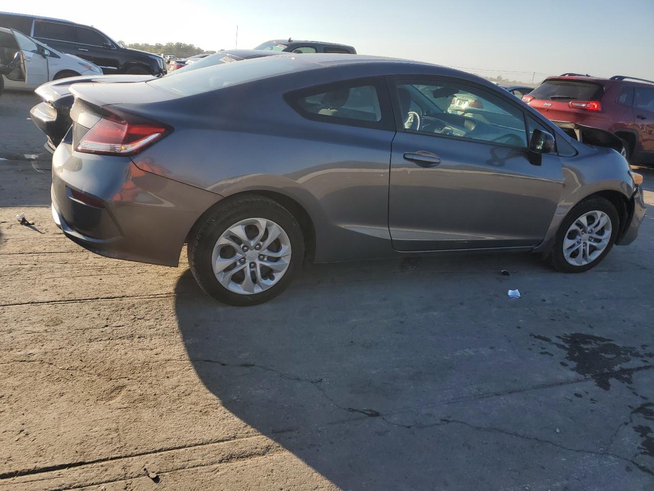 2014 Honda Civic VIN 2HGFG3B50EH513401 Copart auction photo, front end damage thumbnail 3