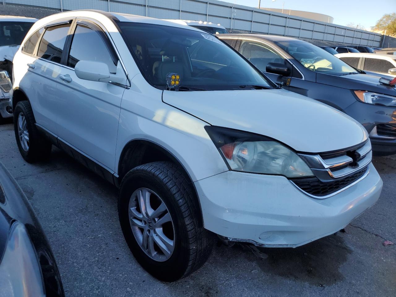 2011 Honda CR-V VIN 5J6RE4H77BL083357 Copart auction photo, front end damage thumbnail 4
