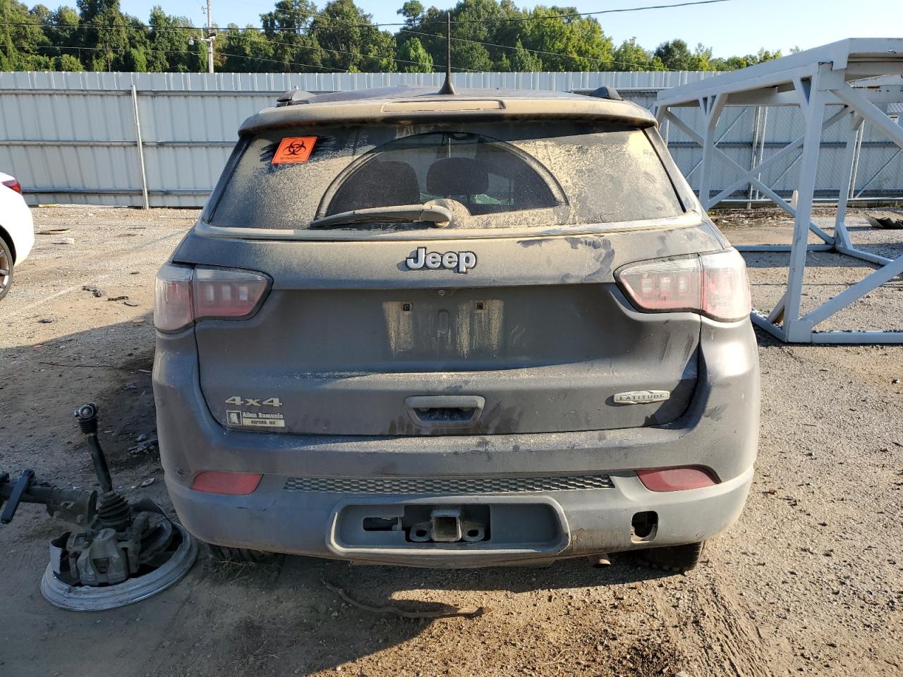 2019 Jeep Compass VIN 3C4NJDBB0KT772822 Copart auction photo, biohazard/chemical / all over damage thumbnail 6