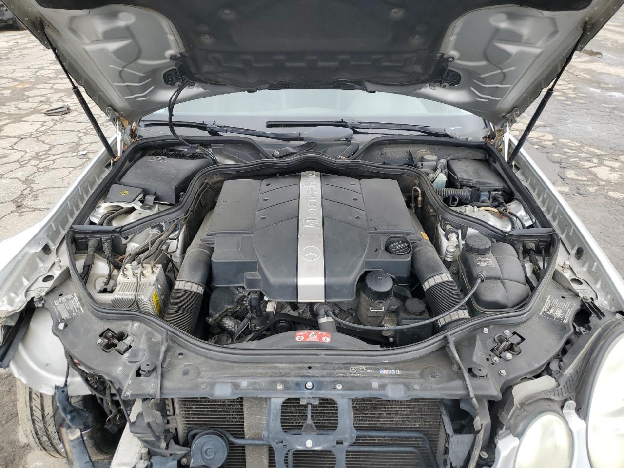 2004 Mercedes-Benz E-klasse VIN WDBUF65J54A408612 Copart auction photo, front end / rear end damage thumbnail 11