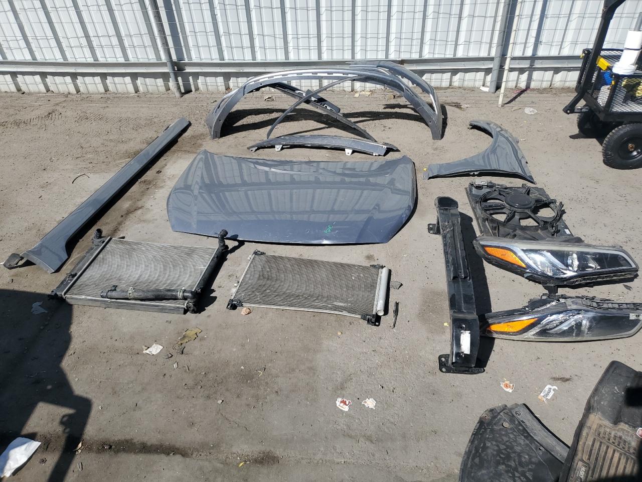2016 Hyundai Sonata VIN 5NPE24AF9GH362237 Copart auction photo, front end damage thumbnail 12