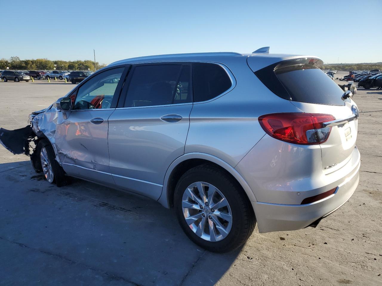 2018 Buick Envision VIN LRBFX1SA9JD053001 Copart auction photo, front end damage thumbnail 2