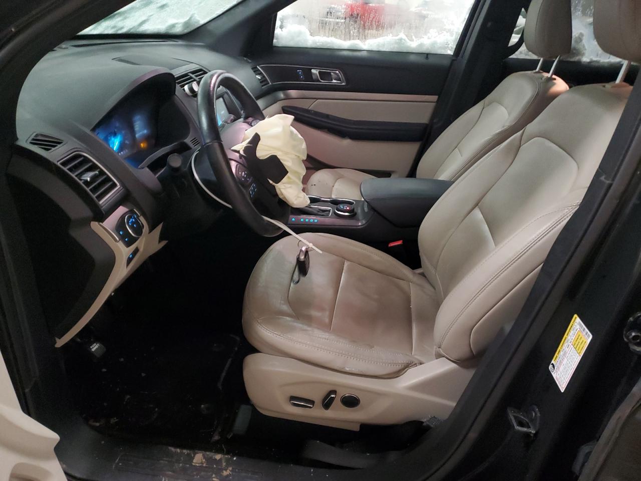 2018 Ford Explorer VIN 1FM5K8D87JGA13332 Copart auction photo, front end damage thumbnail 7