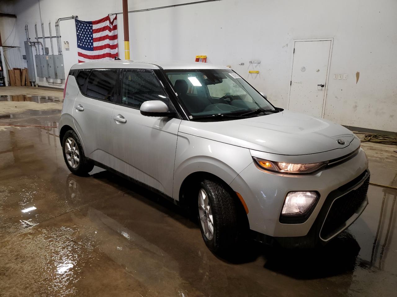 2021 KIA Soul VIN KNDJ23AU8M7772292 Copart auction photo, mechanical damage thumbnail 4