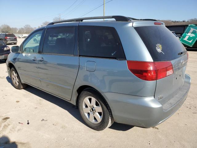 2005 Toyota Sienna VIN 5TDZA22C75S378604 Copart auction photo, front end / side damage thumbnail 2