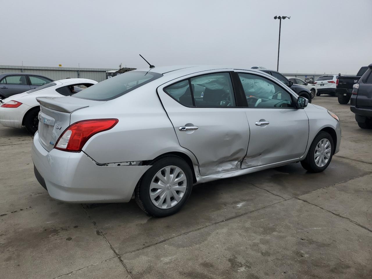 2016 Nissan Versa VIN 3N1CN7AP7GL898907 Copart auction photo, rear end damage thumbnail 3