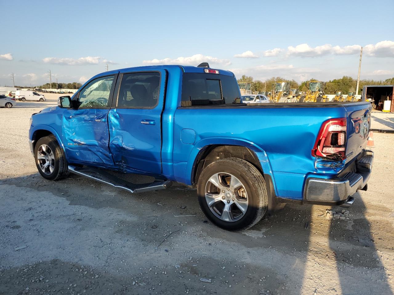 2022 RAM 1500 VIN 1C6SRFJT7NN206623 Copart auction photo, side damage thumbnail 2