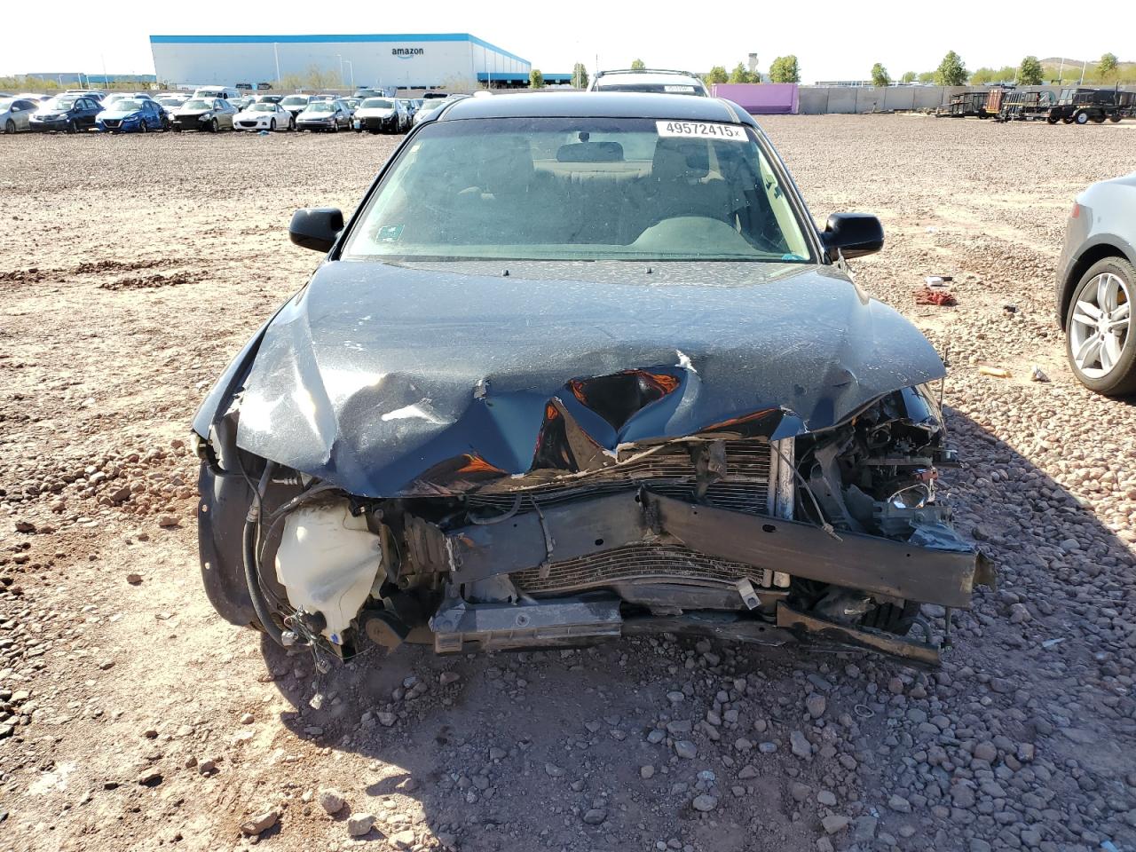 2007 Mazda 6 VIN 1YVHP80C375M19300 Copart auction photo, front end / rear end damage thumbnail 5