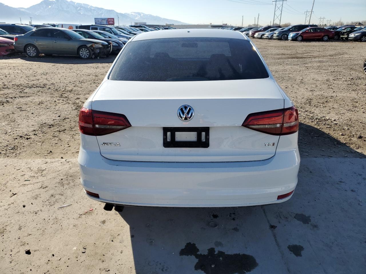 2017 Volkswagen Jetta VIN 3VW167AJ6HM408088 Copart auction photo, front end / rear end damage thumbnail 6