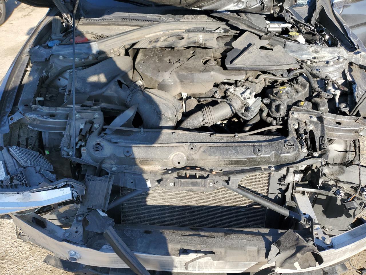 2018 BMW 3er VIN WBA8D9C52JA013666 Copart auction photo, front end / side damage thumbnail 12