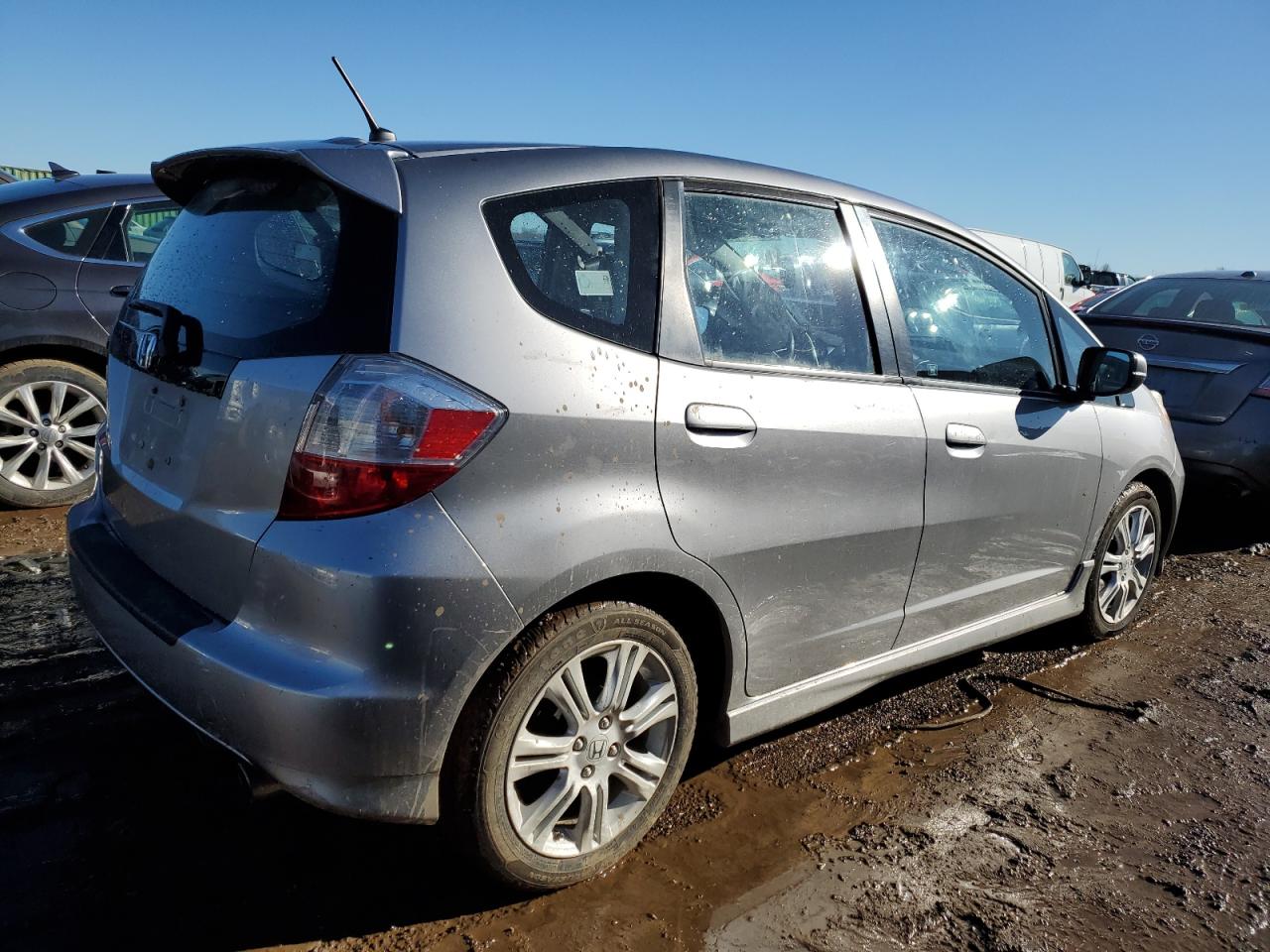 2010 Honda Fit VIN JHMGE8H42AC010985 Copart auction photo, mechanical / normal wear damage thumbnail 3