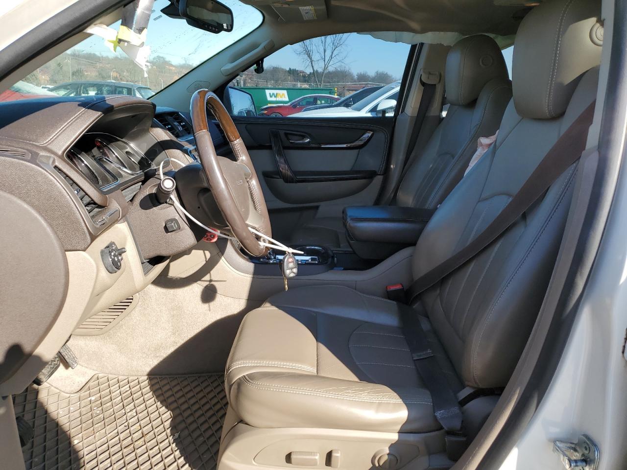 2014 GMC Acadia VIN 1GKKRTKD2EJ206619 Copart auction photo, side damage thumbnail 7