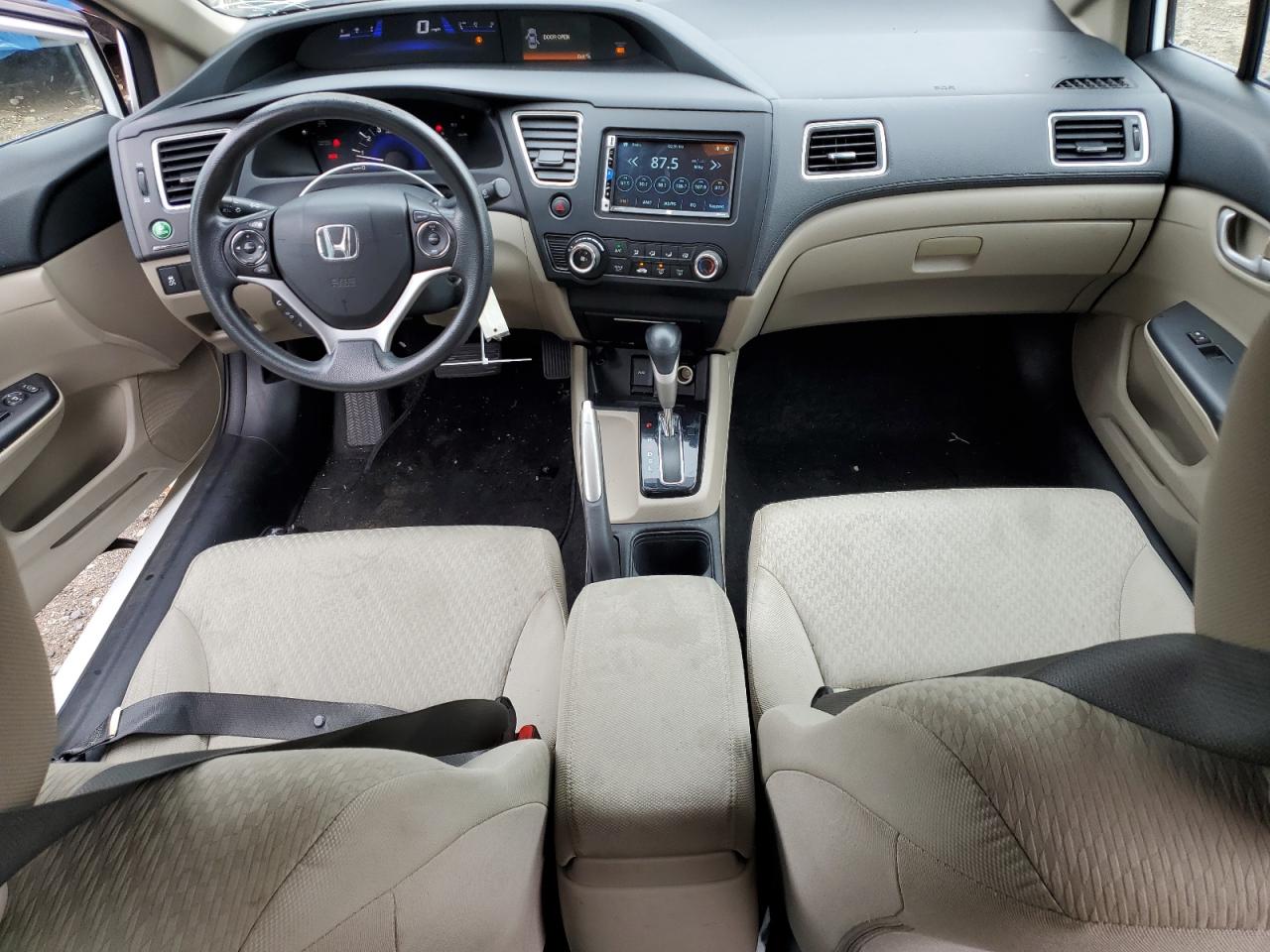 2014 Honda Civic VIN 19XFB2F57EE223976 Copart auction photo, side / undercarriage damage thumbnail 8