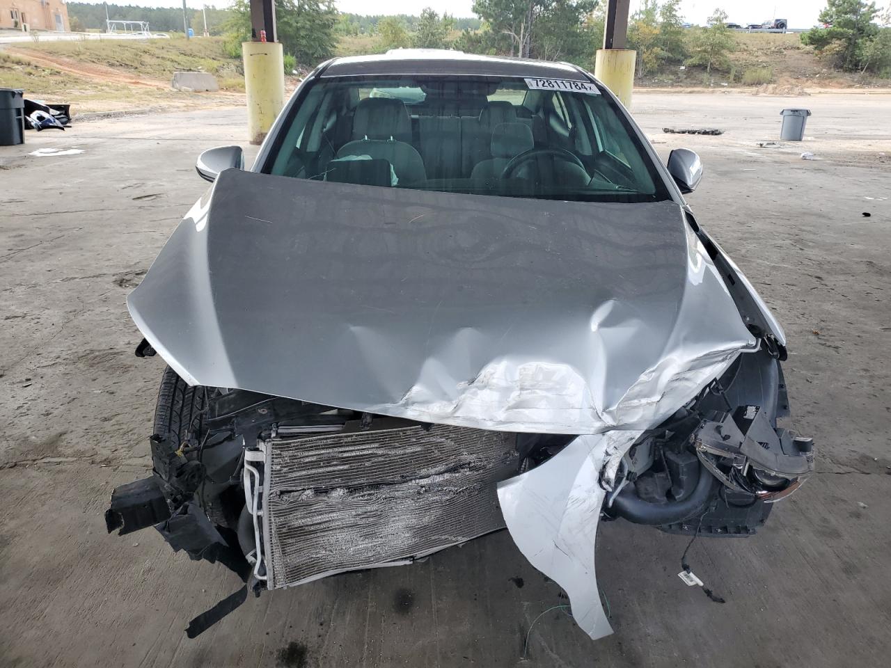 2018 Hyundai Elantra VIN 5NPD74LF8JH235982 Copart auction photo, front end damage thumbnail 5