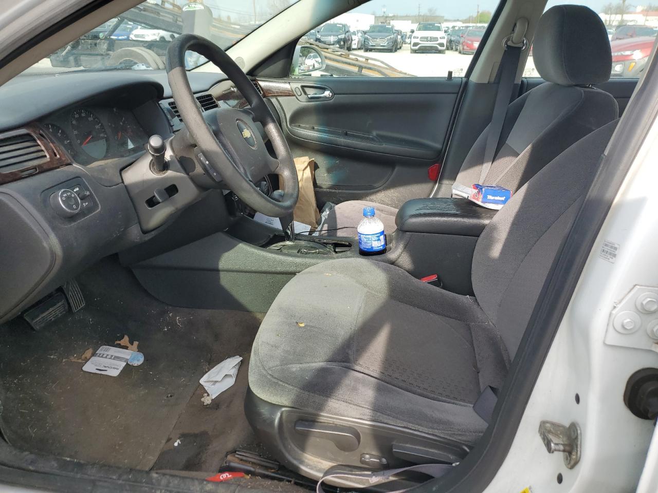 2014 Chevrolet Impala VIN 2G1WA5E36E1140825 Copart auction photo, rear end / front end damage thumbnail 7