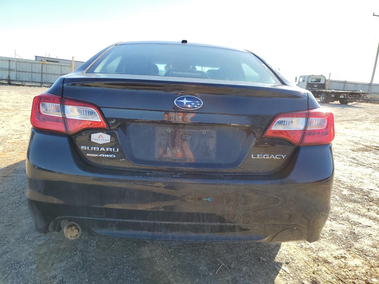 2015 Subaru Legacy VIN 4S3BNAN67F3054898 Copart auction photo, front end / side damage thumbnail 6