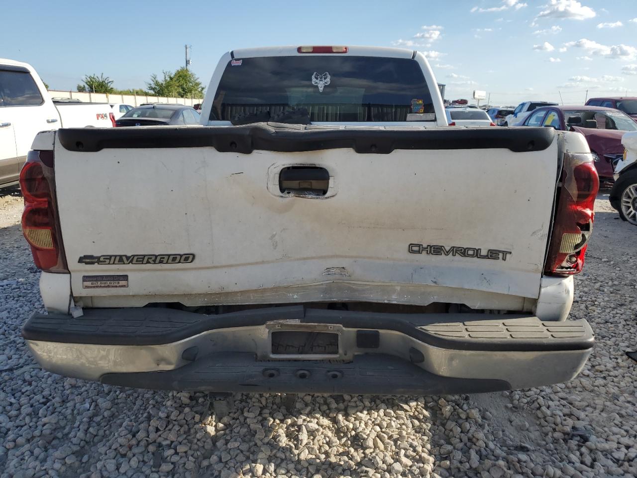 2003 Chevrolet Silverado VIN 2GCEC19V531148171 Copart auction photo, rear end / minor dent/scratches damage thumbnail 6