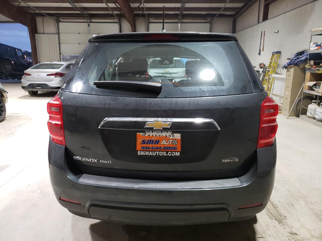 2017 Chevrolet Equinox VIN 2GNFLEEKXH6262448 Copart auction photo, all over damage thumbnail 6