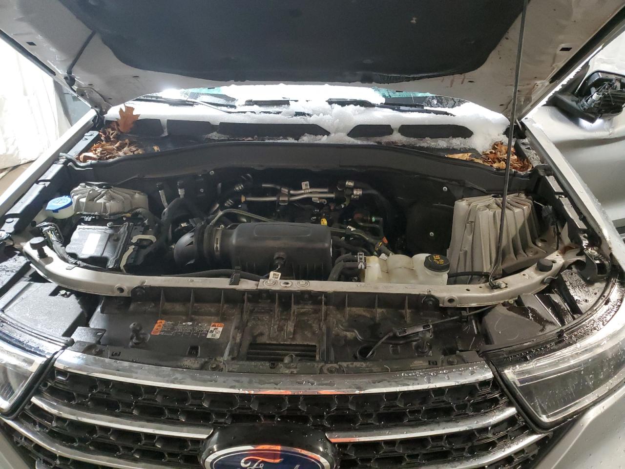 2021 Ford Explorer VIN 1FMSK8DH4MGC08246 Copart auction photo, all over damage thumbnail 12
