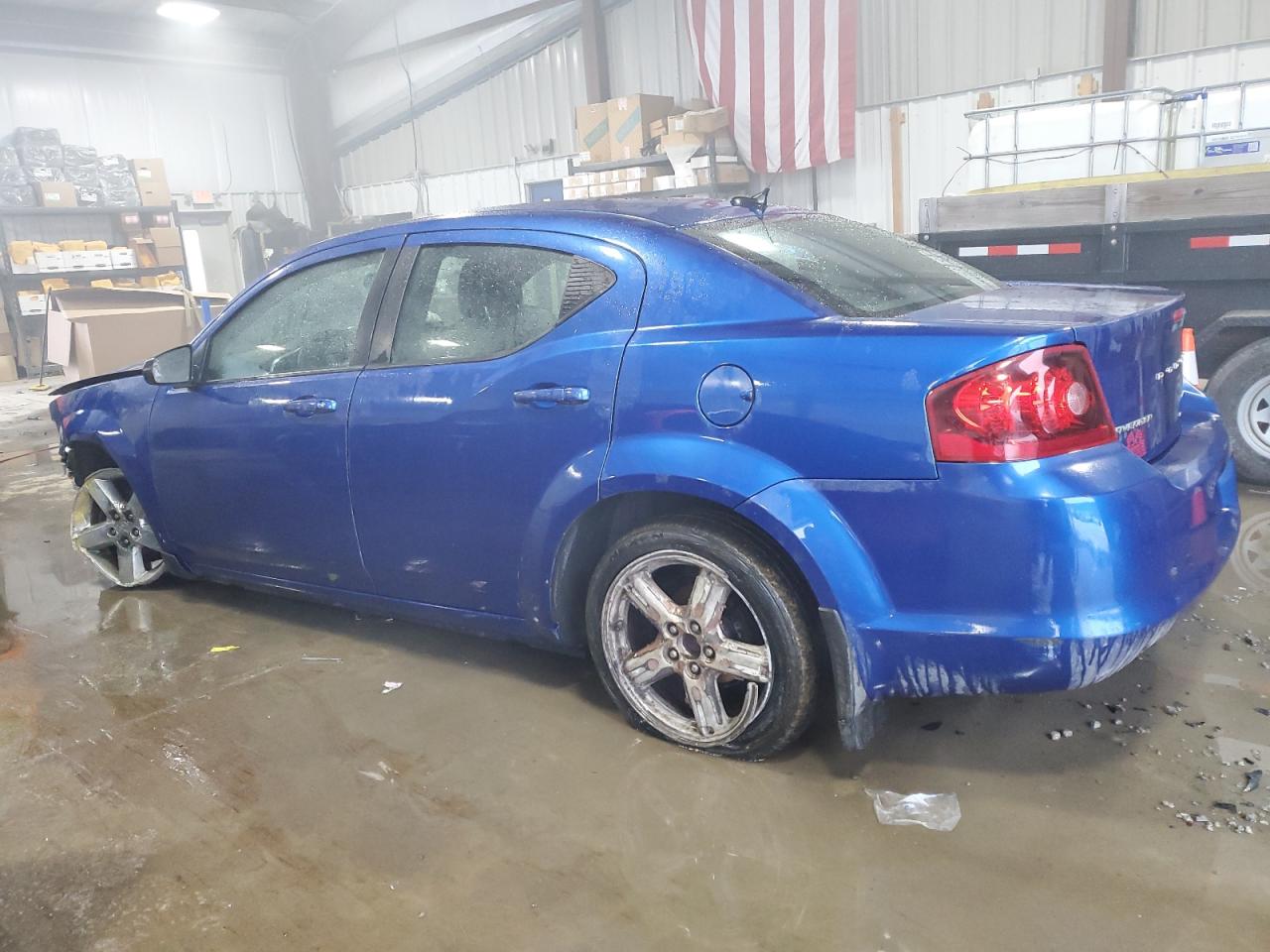2013 Dodge Avenger VIN 1C3CDZABXDN645600 Copart auction photo, front end damage thumbnail 2