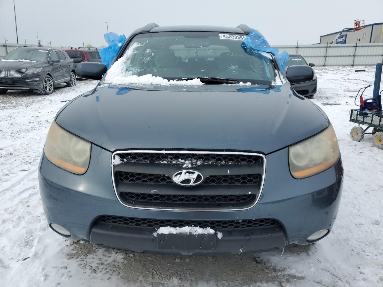 2008 Hyundai Santa Fe VIN 5NMSH13E68H136725 Copart auction photo, side damage thumbnail 5