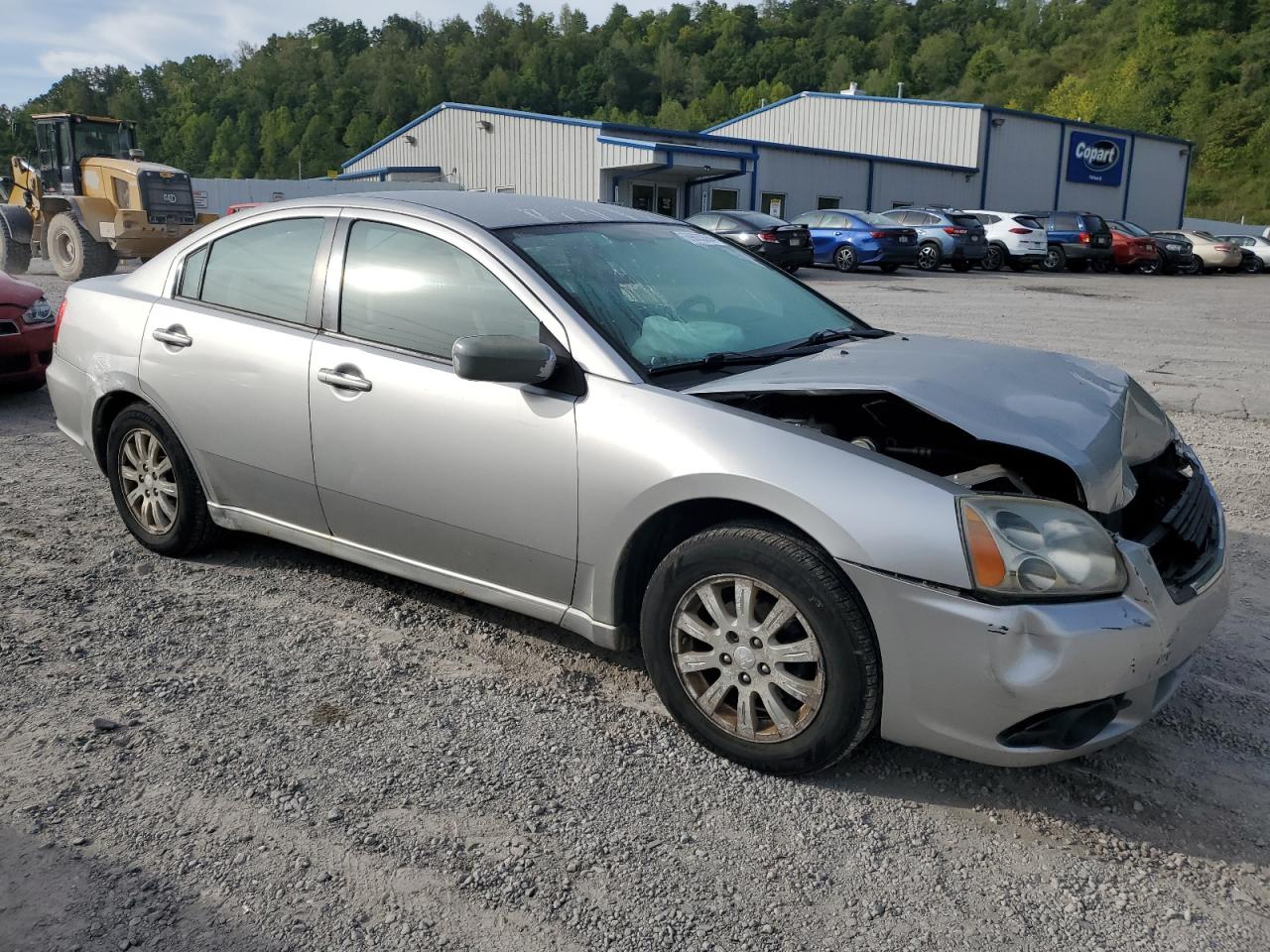 2009 Mitsubishi Galant VIN 4A3AB36F49E037139 Copart auction photo, front end damage thumbnail 4
