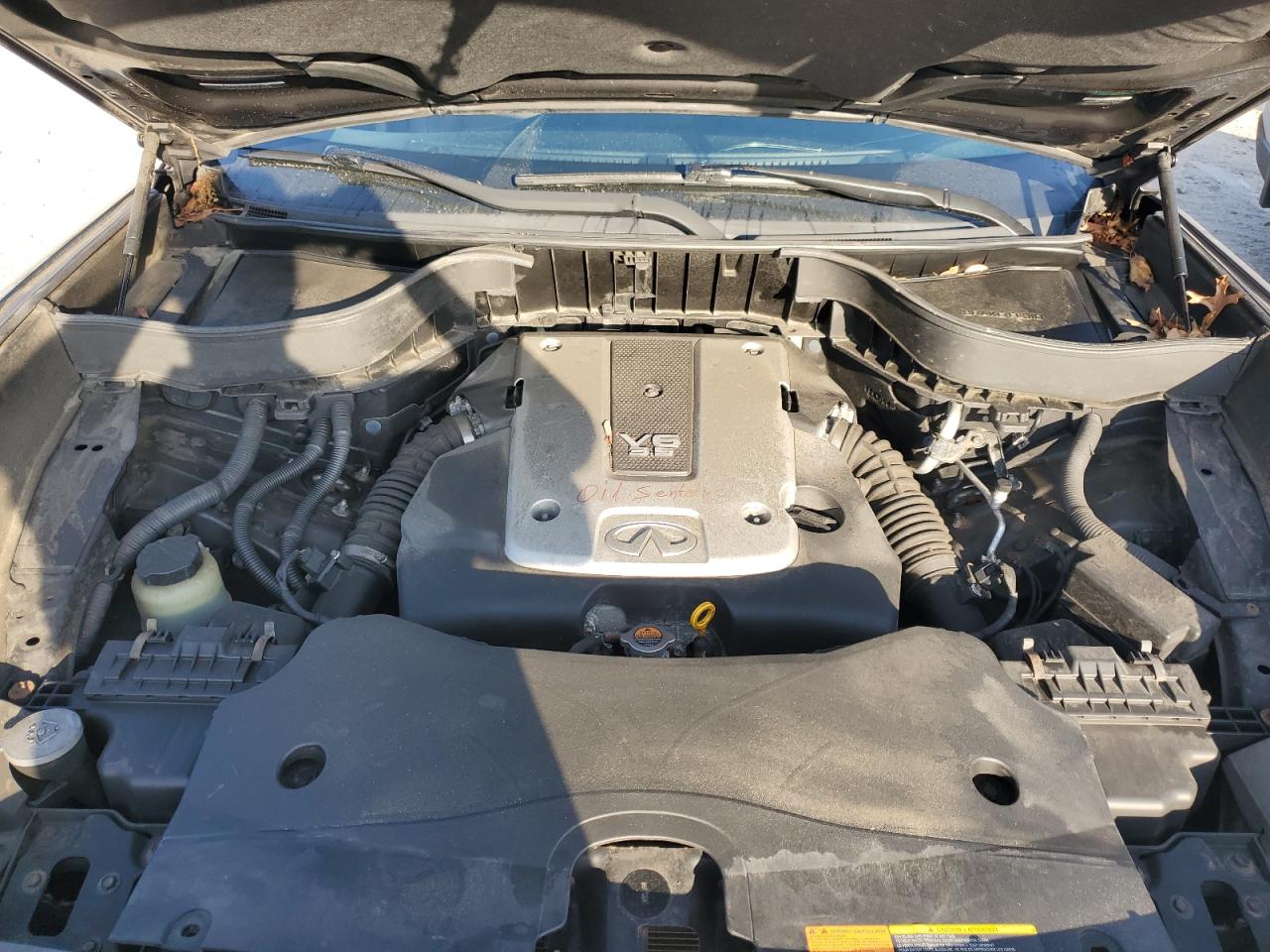 2011 Infiniti FX VIN JN8AS1MW3BM731749 Copart auction photo, rear end / undercarriage damage thumbnail 12