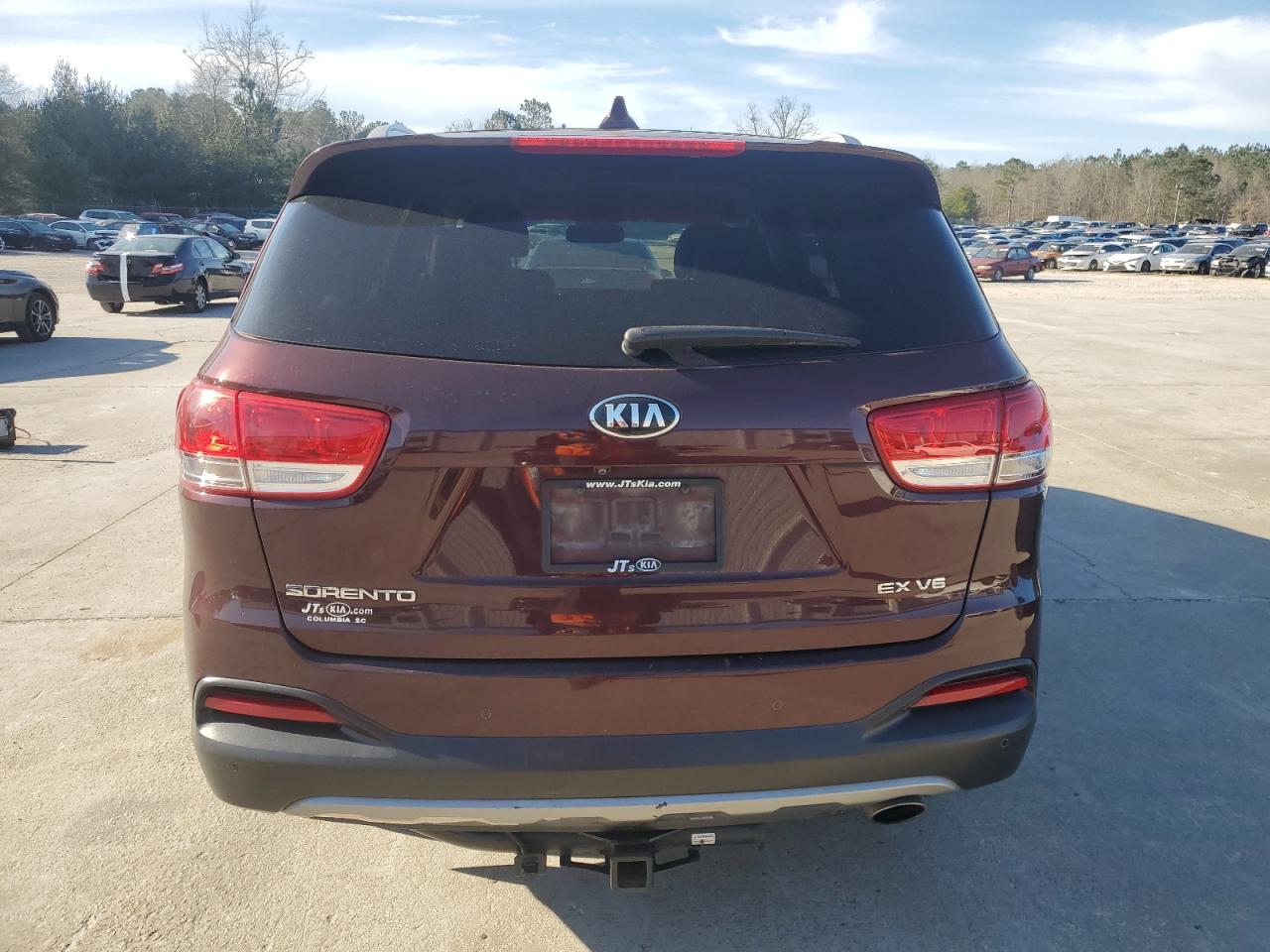 2018 KIA Sorento VIN 5XYPH4A5XJG349798 Copart auction photo, front end damage thumbnail 6