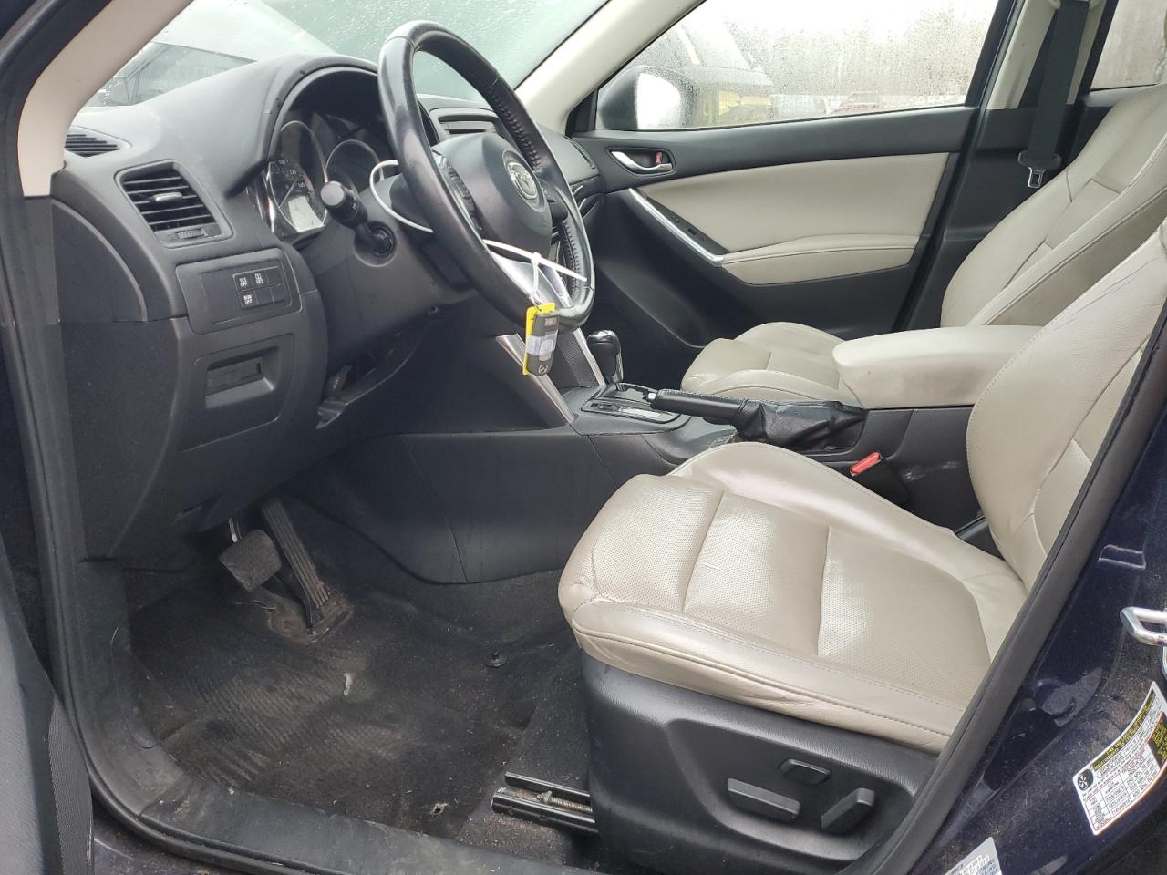 2014 Mazda CX-5 VIN JM3KE4DY1E0341746 Copart auction photo, side / rear end damage thumbnail 7