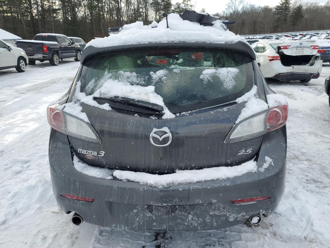 2010 Mazda 3 VIN JM1BL1H5XA1294511 Copart auction photo, side / undercarriage damage thumbnail 6