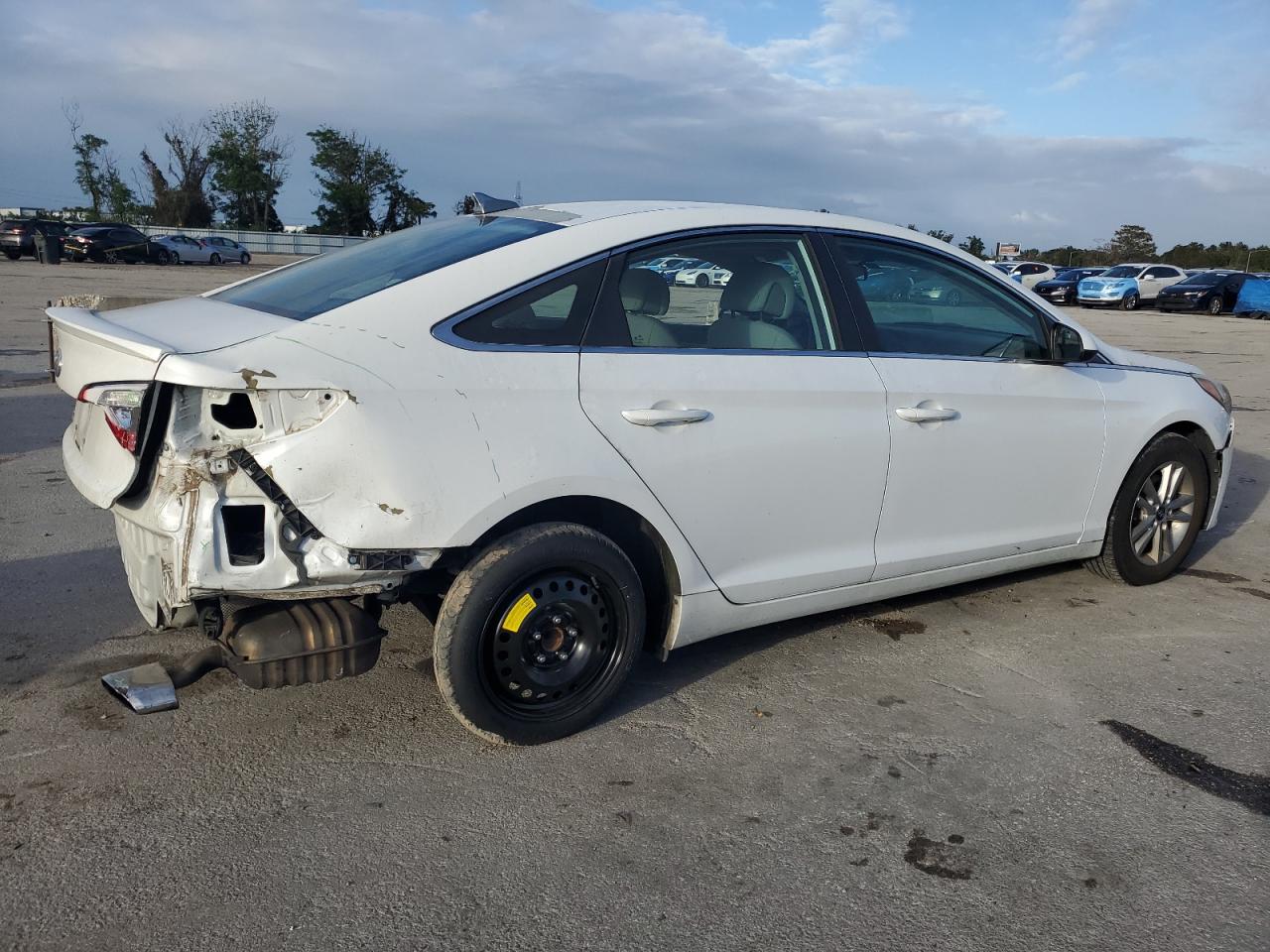 2017 Hyundai Sonata VIN 5NPE24AF4HH485154 Copart auction photo, rear end damage thumbnail 3