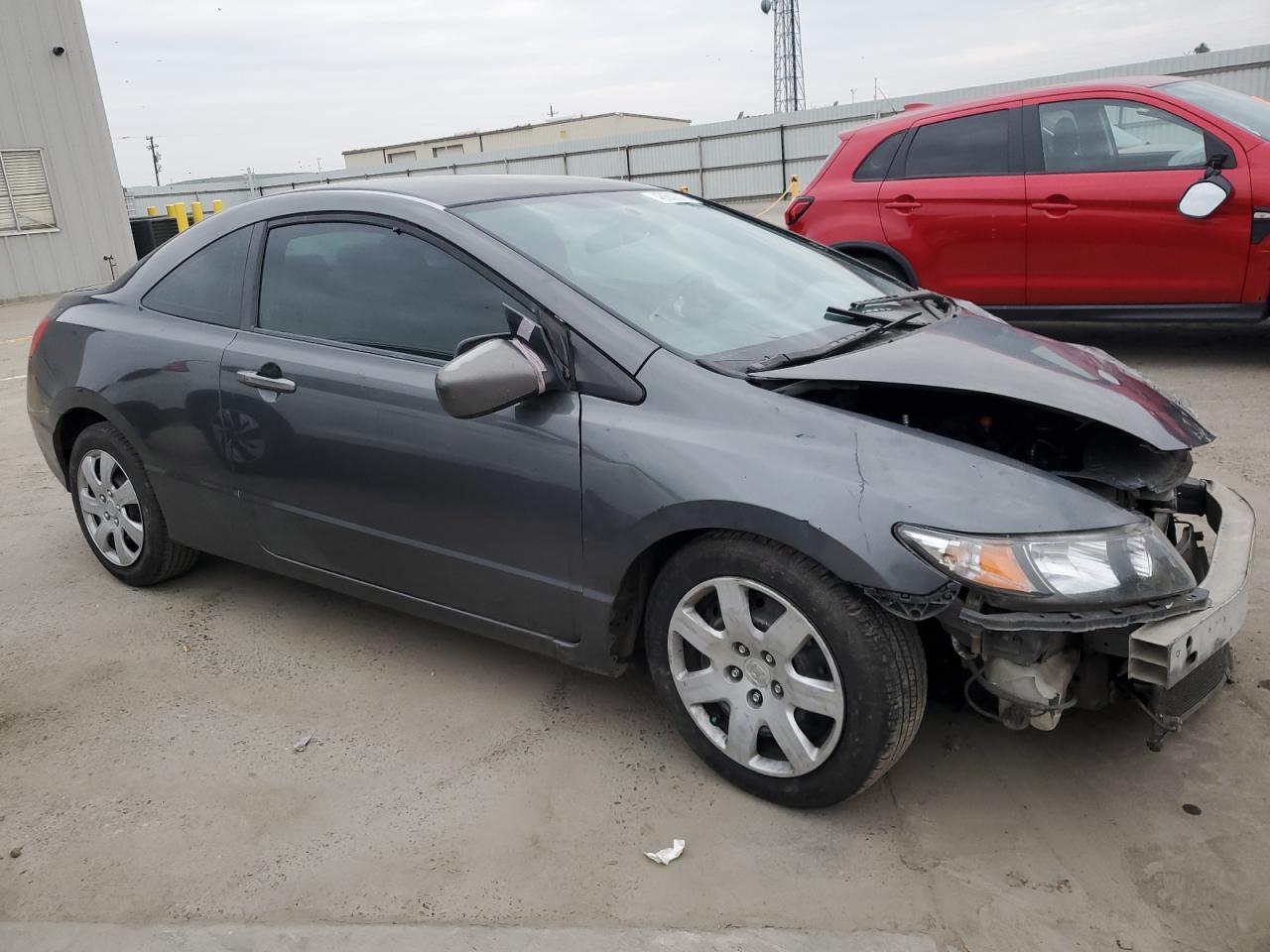 2011 Honda Civic VIN 2HGFG1B64BH513569 Copart auction photo, front end / side damage thumbnail 4