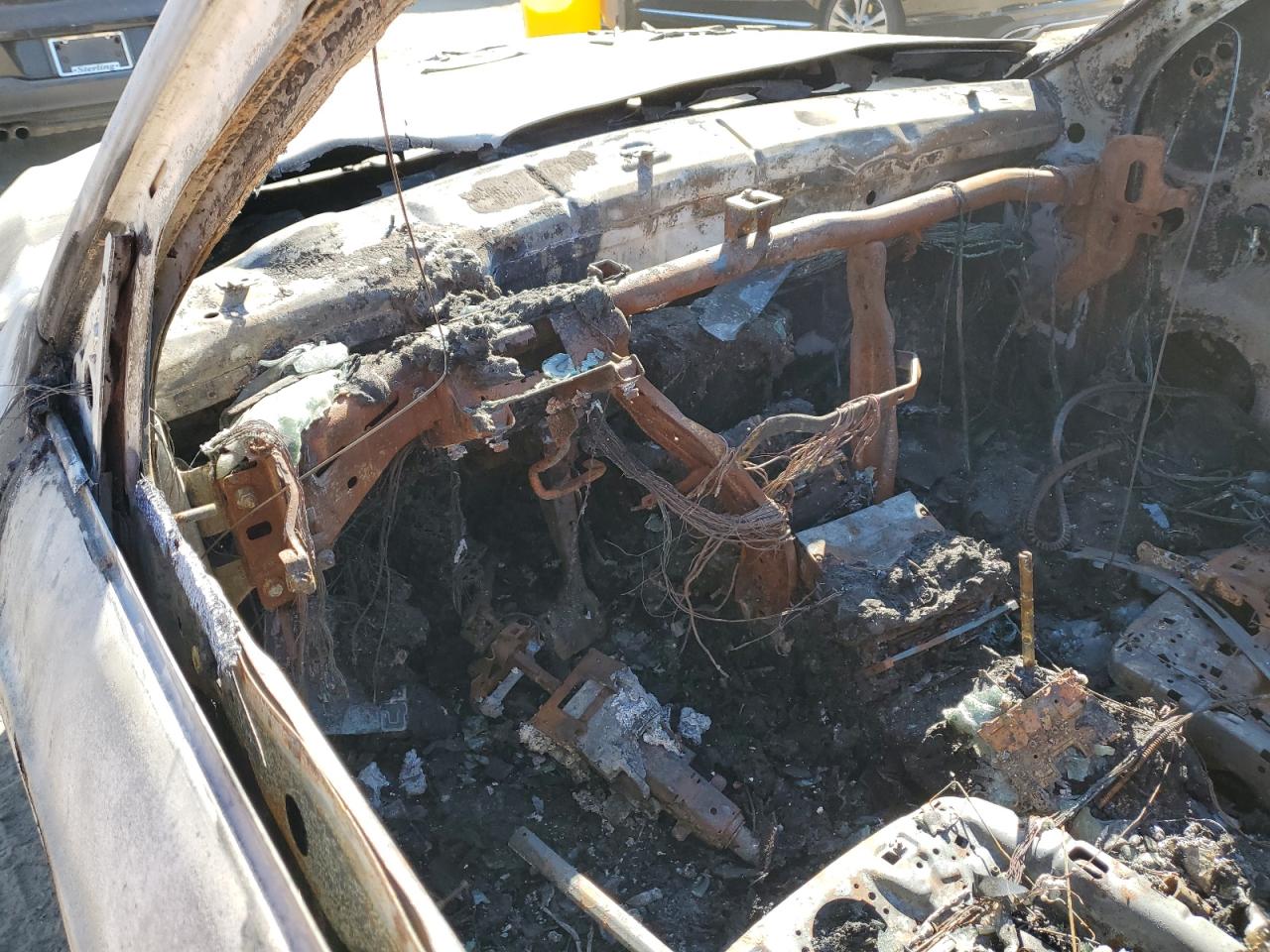 2017 Audi Q3 VIN WA1BCCFS4HR015953 Copart auction photo, burn damage thumbnail 9
