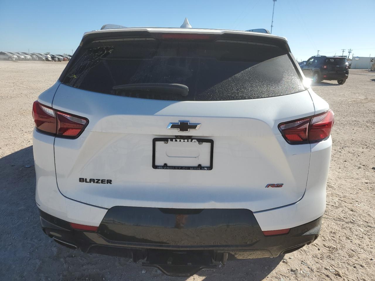 2020 Chevrolet Blazer VIN 3GNKBERSXLS680319 Copart auction photo, front end damage thumbnail 6