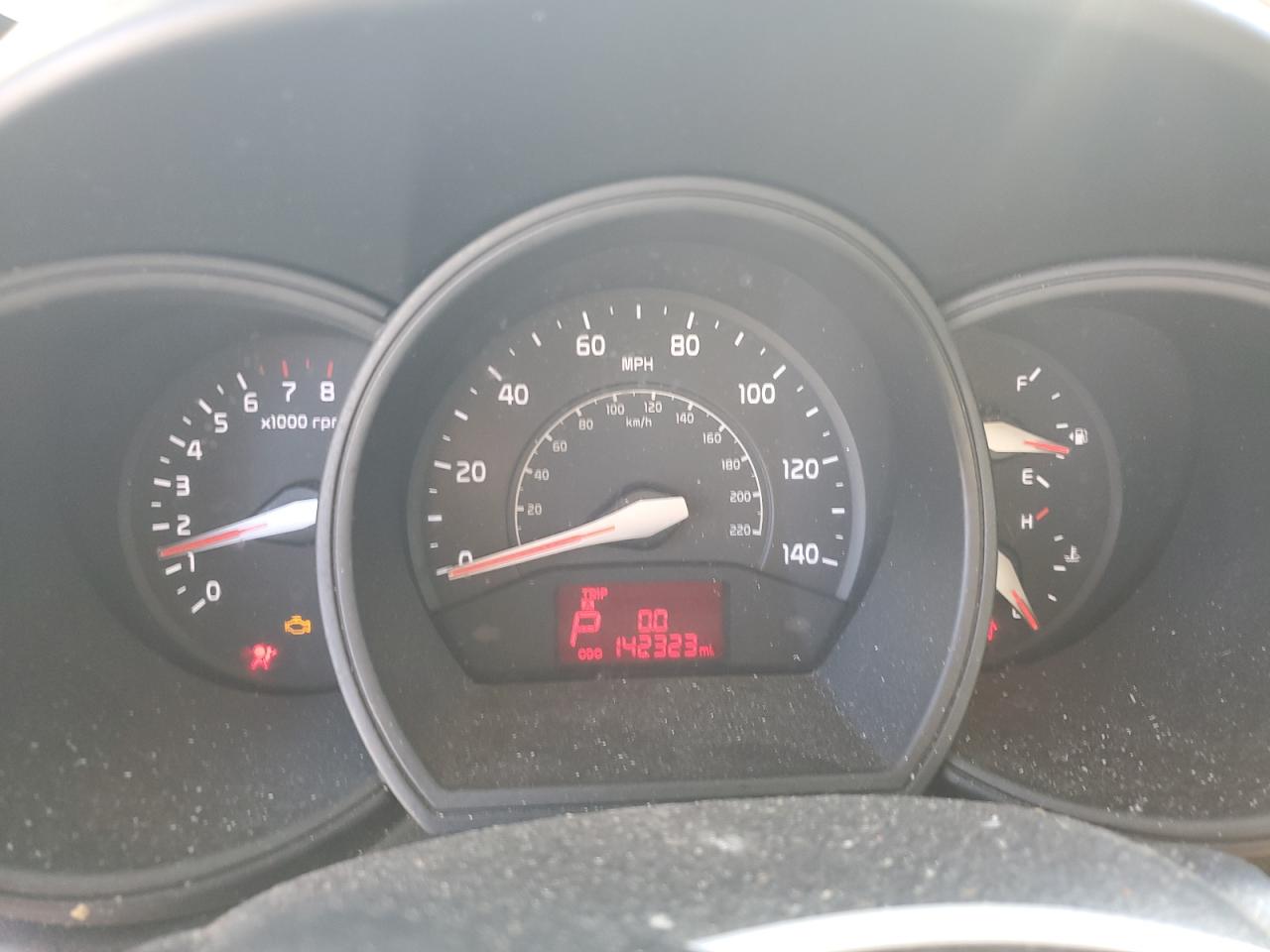 2014 KIA Rio VIN KNADM4A37E6408485 Copart auction photo, all over / mechanical damage thumbnail 9