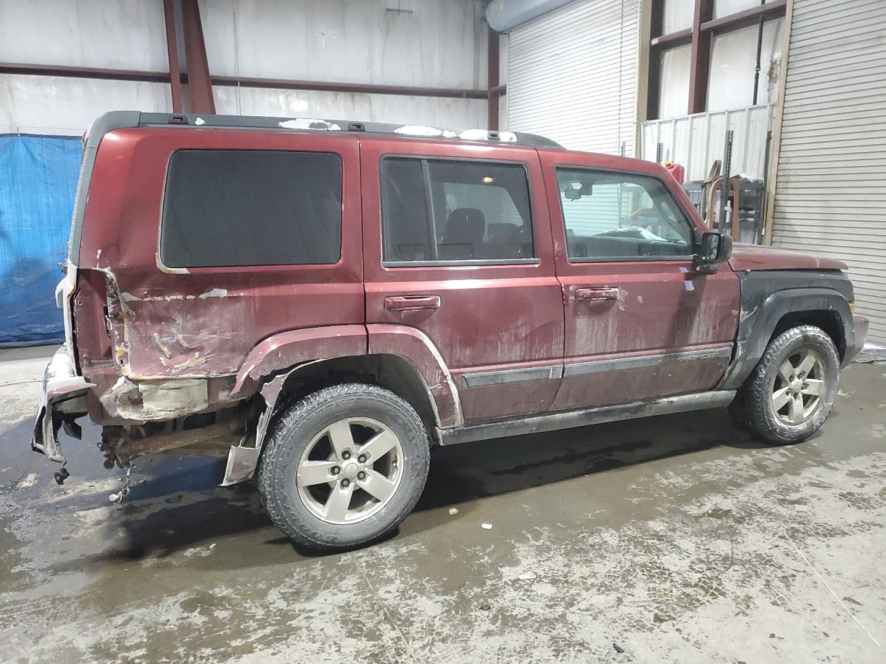 2007 Jeep Commander VIN 1J8HG48P67C545712 Copart auction photo, rear end damage thumbnail 3