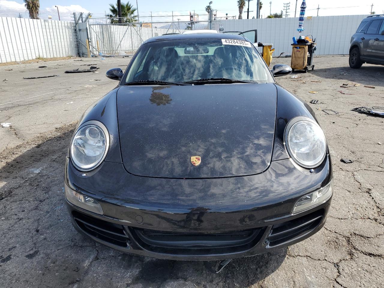 2007 Porsche 911 VIN WP0AB29907S731473 Copart auction photo, burn damage thumbnail 5