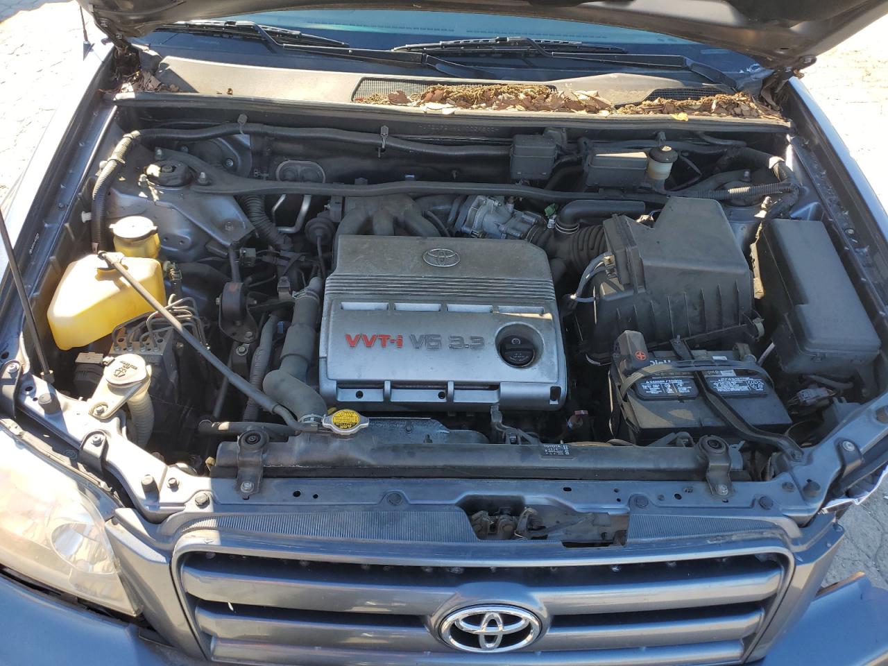 2004 Toyota Highlander VIN JTEDP21A140030500 Copart auction photo, front end damage thumbnail 12