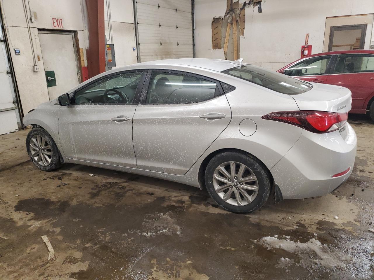 2015 Hyundai Elantra VIN 5NPDH4AE1FH609136 Copart auction photo, front end damage thumbnail 2