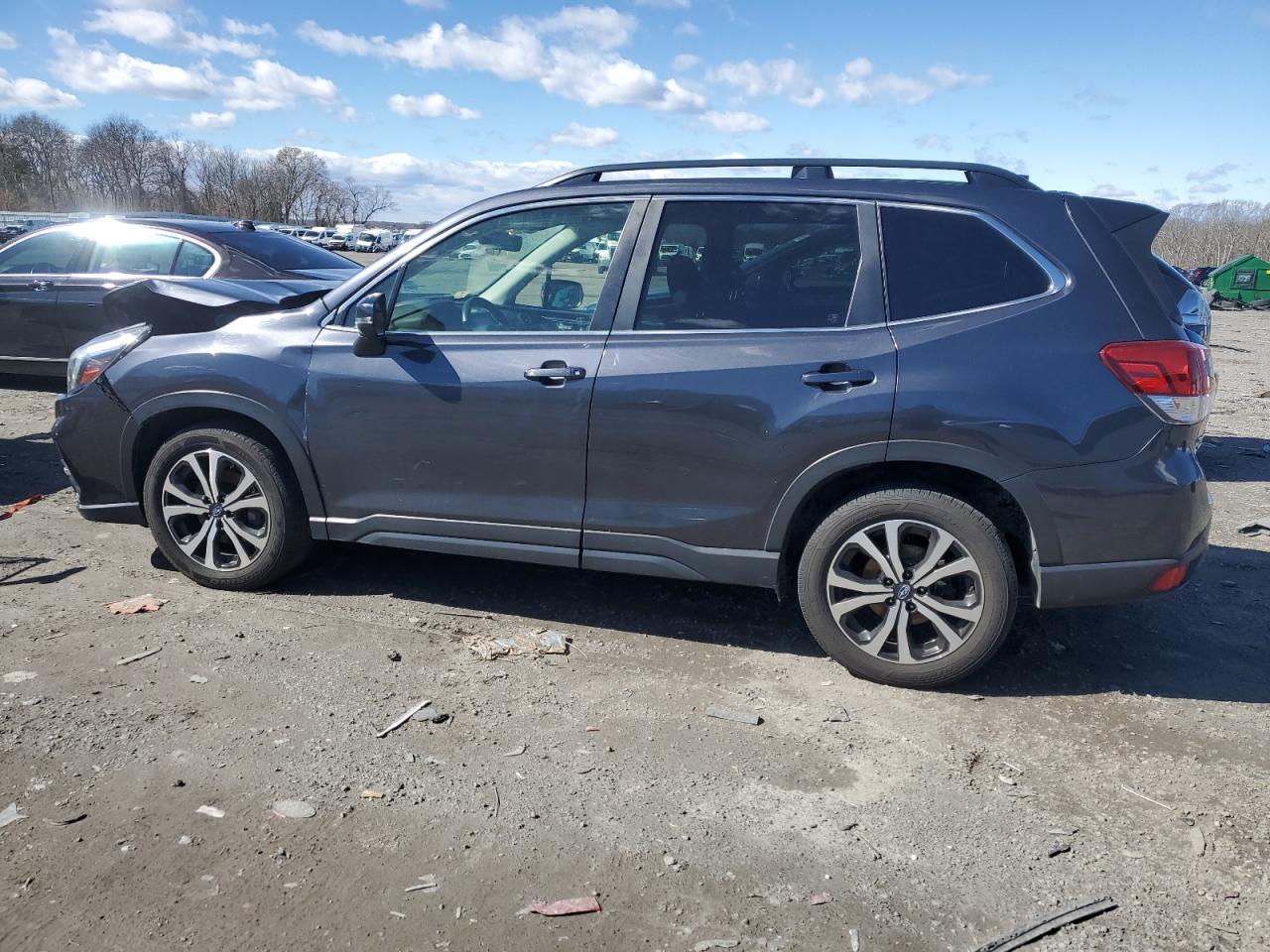 2019 Subaru Forester VIN JF2SKAUC2KH544681 Copart auction photo, front end damage thumbnail 2