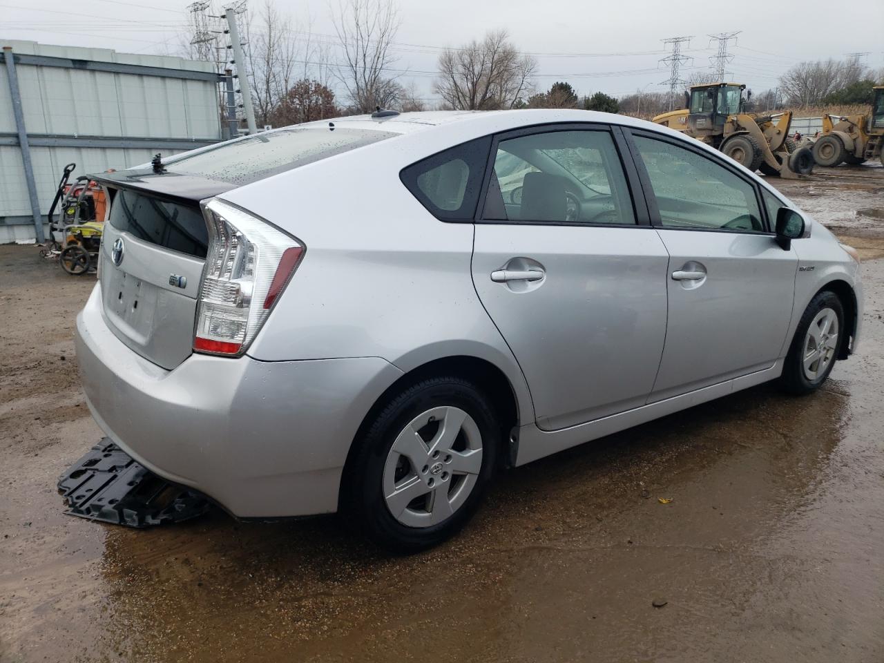 2011 Toyota Prius VIN JTDKN3DU1B5327344 Copart auction photo, undercarriage / front end damage thumbnail 3