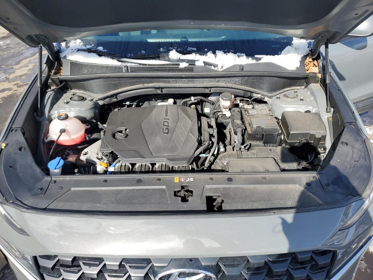 2023 Hyundai Santa Fe VIN 5NMS1DAJ7PH628183 Copart auction photo, front end damage thumbnail 12