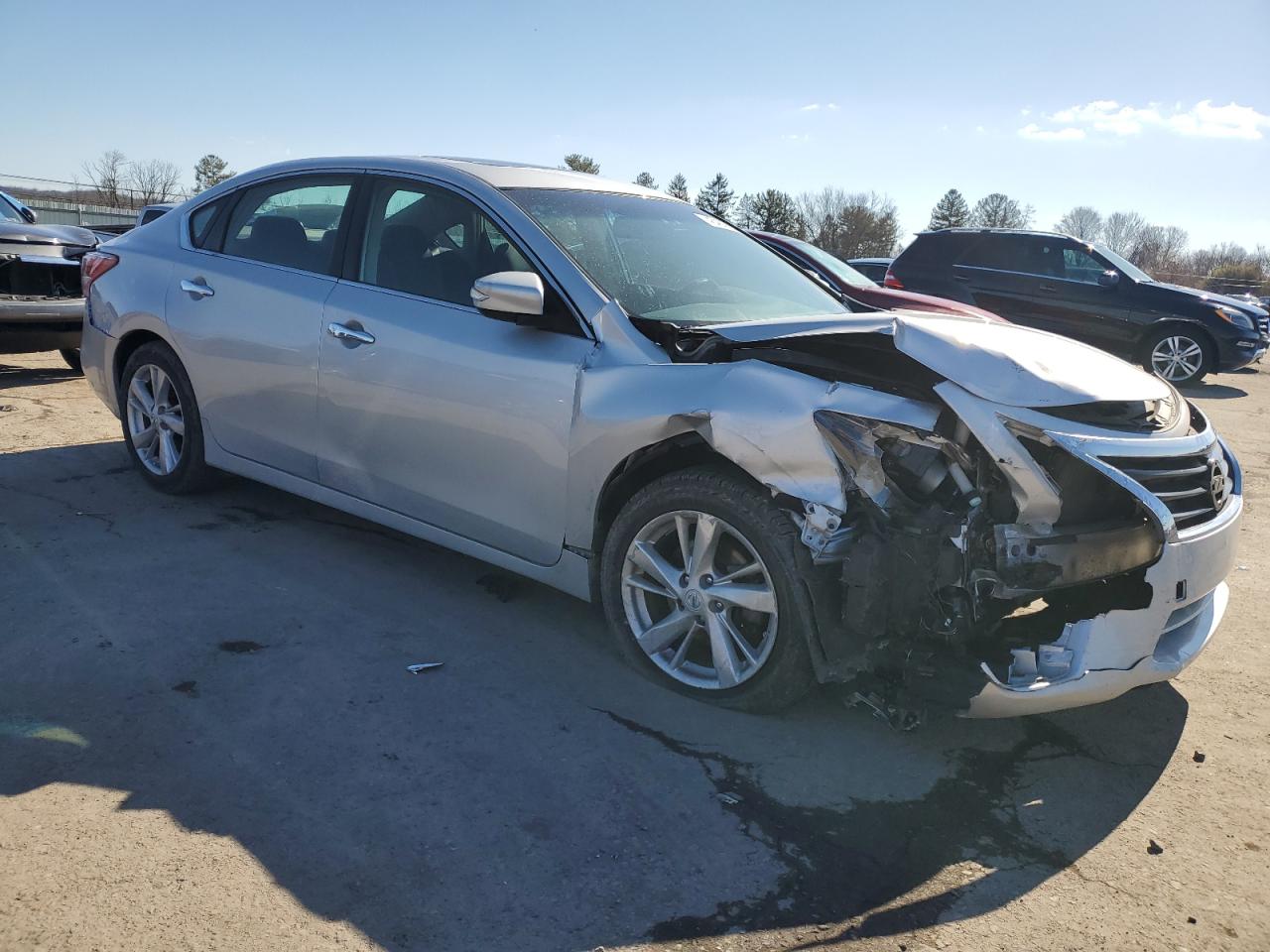 2013 Nissan Altima VIN 1N4AL3AP6DN571287 Copart auction photo, front end / rear end damage thumbnail 4