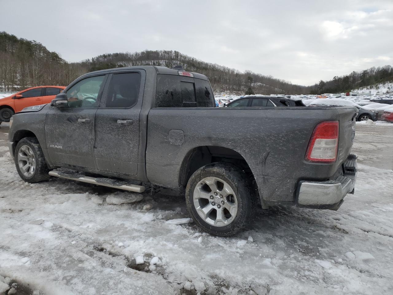 2020 RAM 1500 VIN 1C6SRFBT3LN170716 Copart auction photo, front end damage thumbnail 2