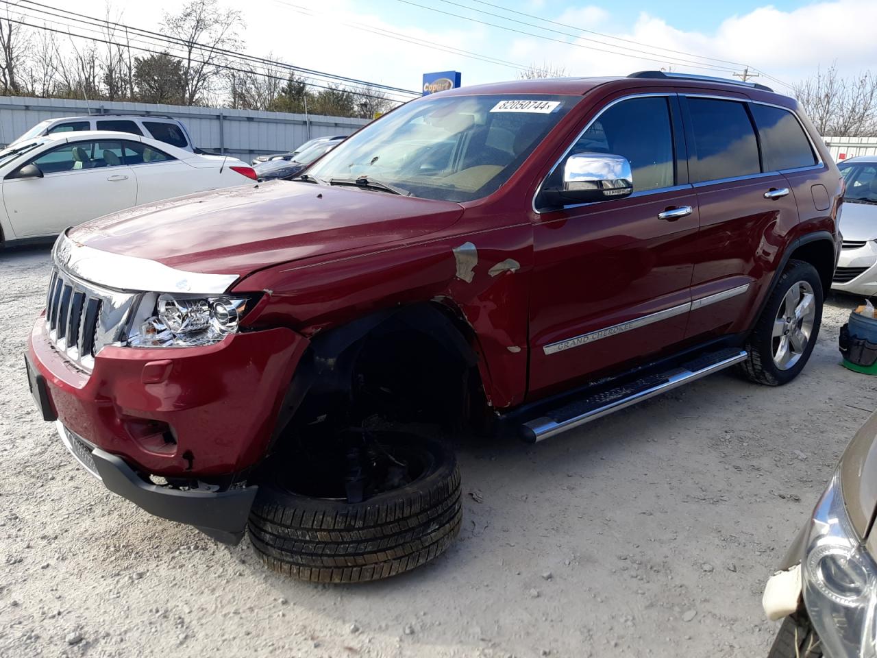 2013 Jeep Grand Cherokee VIN 1C4RJFCTXDC582481
